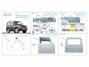 Quinta Studio QD24022 Suzuki Jimny JA71-JA11 3D-Printed coloured Interior on decal paper (Hasegawa) 1/24